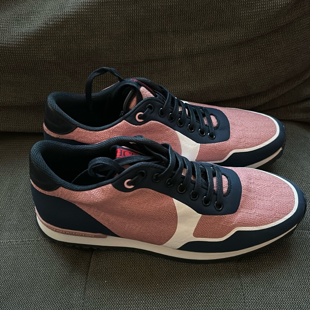 Ch Carolina Herrera sneakers pink and navy blue size 40 NIB